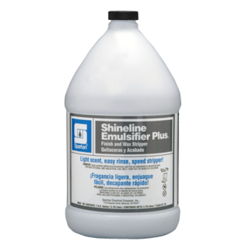 Spartan 008404 Shineline Emulsifier Plus Heavy Duty Wax Stripper Dilution 15 4 Gallons Per Case