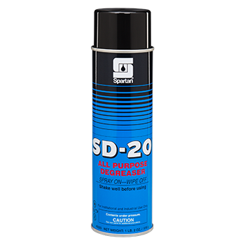 Spartan 652000 SD-20 All Purpose Degreaser Foam Cleaner 12-20 oz Aerosol Cans Per Case
