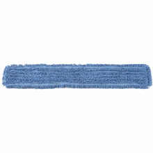 GSR AMD24B Blue Washable Microfiber 5IN x 24IN Slip On Style Dust Mop Per Each