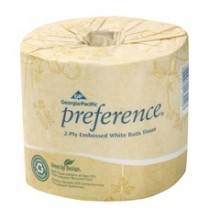 GPC 1828001 2 Ply Toilet Tissue 550 Sheets 4.5IN x 4.0IN 80 Rolls Per Case