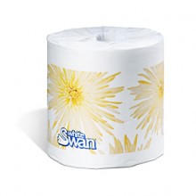 KSP 5115 White Swan 1 Ply Toilet Tissue 1000 Sheets 4 x 4.1 48 Rolls Per Case