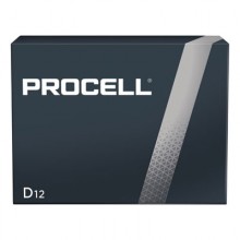DUR PC1300 Procell D Alkaline Batteries 12 Per Pack